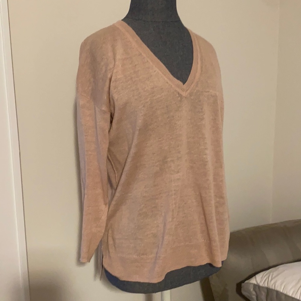 Linen j. Crew sweater